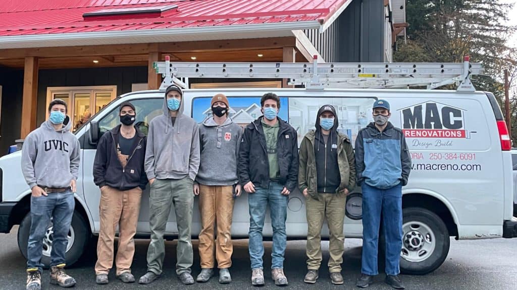 Teamwork Tuesday - the MAC Renovation Field Crew | MAC Renovations - Victoria's Trusted Renovation Team